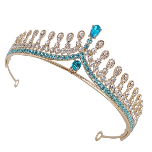 ARTSEWPLY Braut Tiara Kristallkrone mit Funkelnden Strasssteinen Eleganter Brautschmuck für Hochzeit Verlobung Party und Fotoshooting Langlebiges Sicheres Material für Damen und von ARTSEWPLY