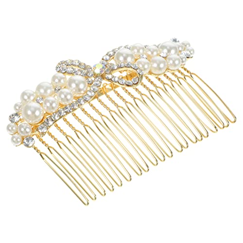 ARTSEWPLY Brautschmuck Haarkamm mit Funkelnden Strasssteinen Eleganter Haarschmuck für Hochzeit Stilvoller Haarkamm für Braut und Brautjungfern Romantisches Accessoire für Festliche Anlässe von ARTSEWPLY