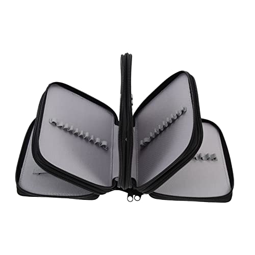 ARTSEWPLY Buntes Federmäppchen mit Großer Kapazität Mehrschichtiger Stift Organizer für Farbstifte und Zeichentools Tragbar mit Handgriff für Schule und Büro von ARTSEWPLY