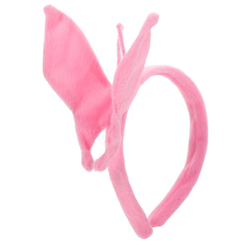 ARTSEWPLY Butterfly Headband Für Einzigartiges Karneval Accessoire Für Festivals Partys Und Cosplay Rosa Haarband Mit Schmetterlingsdesign Für Besondere Anlässe von ARTSEWPLY