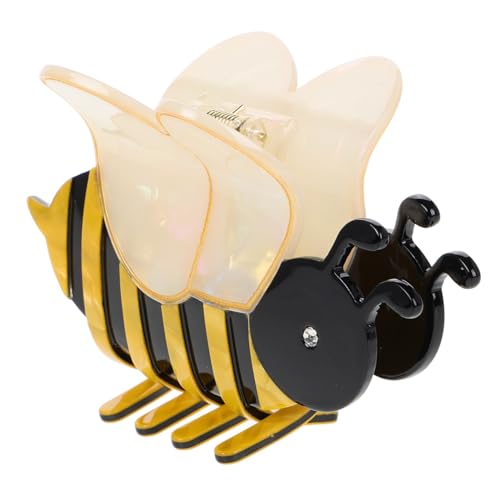 ARTSEWPLY Bienen Haarklammer Für Frauen Mit Bienen-design Große Haarklammer Für Dicke Haare Aus Acetat Bienen-haarspange Für Mädchen Und Erwachsene von ARTSEWPLY