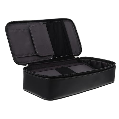 ARTSEWPLY Reißverschlussschreibwarentasche Stifteorganizer Federmäppchen Schreibwarenhalter Doppellagig Einfarbig Für Schule Büro Reisen von ARTSEWPLY