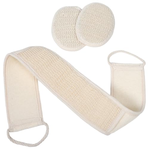 ARTSEWPLY Doppelseitiger Peeling Rückenschrubber für Dusche Sanftes Körperpeeling Weicher Badehandschuh zur Effektiven Hautpflege für Damen und Herren Geeignet von ARTSEWPLY