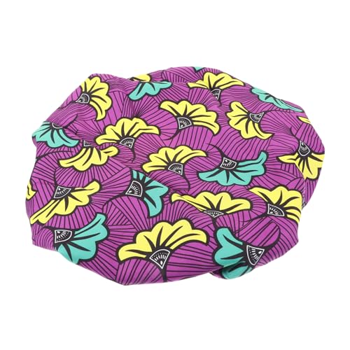 ARTSEWPLY Duschkappe Für Damen Elastische Schlafhaarhaube Aus Polyester Haushalts Und Badehüte Passende Für Erwachsene Haar Und Kissenbezugsschutz von ARTSEWPLY