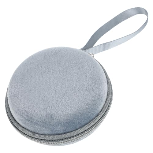 ARTSEWPLY Runde Aufbewahrungspackung Für Ätherische Öle Etui Für Parfümflaschen Tragbare Flaschentasche Aus Samt Reißverschluss Organizer Für Ätherische Öle Zum Organisieren Und Schützen von ARTSEWPLY
