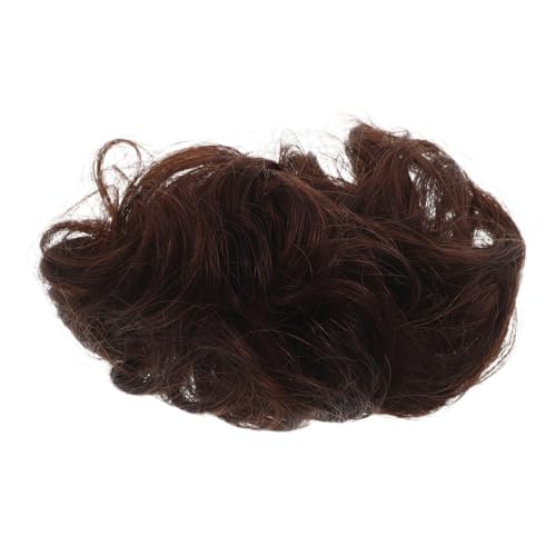 ARTSEWPLY Gewellte Pferdeschwanz-extensions Chignon-dutt Für Frauen Unordentliche Haarverlängerungen Lockige Dutt-extensions Aus Echthaar Haarteil Für Hochsteckfrisuren Mühelose von ARTSEWPLY