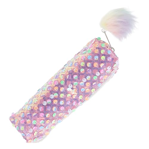 ARTSEWPLY Glitzerndes Federmäppchen mit Großer Kapazität Federmäppchen für Schüler Pailletten Stiftetasche zur Aufbewahrung von Schreibwaren Reißverschlussgesicherte Make Up Tasche von ARTSEWPLY