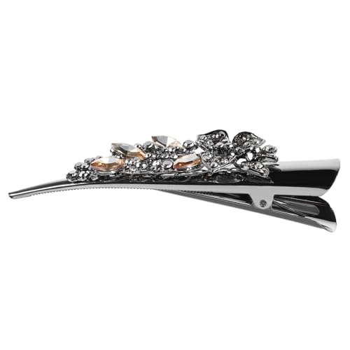 ARTSEWPLY Große Damen Haarklammer Retro Haarclip mit Funkelnden Strasssteinen für Hochzeit Geburtstag Party Prom Vielseitiger Haarschmuck Langlebig Leicht und Sicher Tragbar von ARTSEWPLY