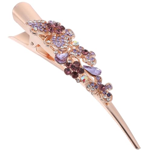 ARTSEWPLY Große Haarklammer Damen Vintage Haarschmuck mit Funkelnden Strasssteinen Leichter Metallclip für Verschiedene Frisuren Geeignet für Party Alltag und Besondere Anlässe Modisches von ARTSEWPLY