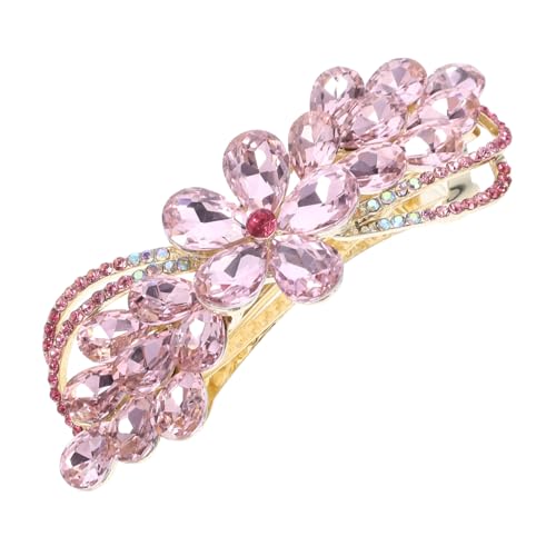 ARTSEWPLY Große Haarklammer mit Strasssteinen Federnder Verschluss für Rutschfesten Halt Vielseitiges Haarzubehör für Frauen und Mädchen Modisches Styling accessoire für Alltag und von ARTSEWPLY