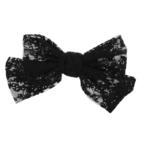 ARTSEWPLY Elegante Haarschleife Aus Spitze Große Haarspange Für Damen Vielseitige Haarschmuck-accessoires Für Hochzeiten Und Besondere Anlässe Mit Charmantem Bogen-design von ARTSEWPLY