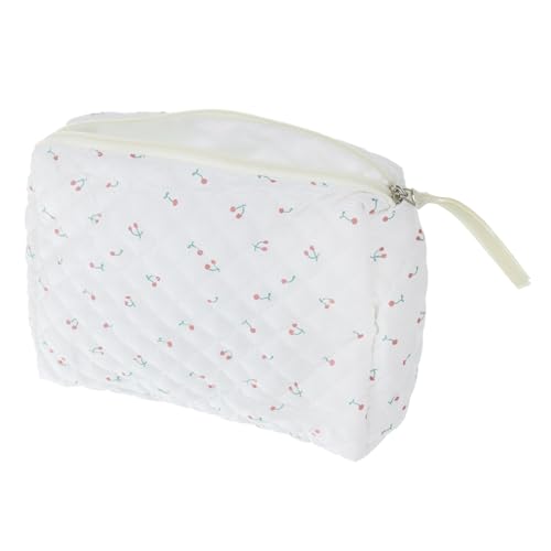 ARTSEWPLY Große Kosmetiktasche Mittlere mit Reißverschluss Gepolstertes Beautycase mit Eleganter Steppung Geräumiger Kulturbeutel für Damen Perfekter Aufbewahrungsbeutel für Reisen und von ARTSEWPLY