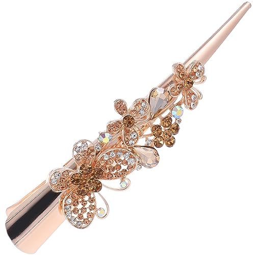 ARTSEWPLY Haarspange Damen Strass Groß Dekorativ für Dickes Haar Krokodilklemmen Haarschmuck für Hochzeit Party von ARTSEWPLY