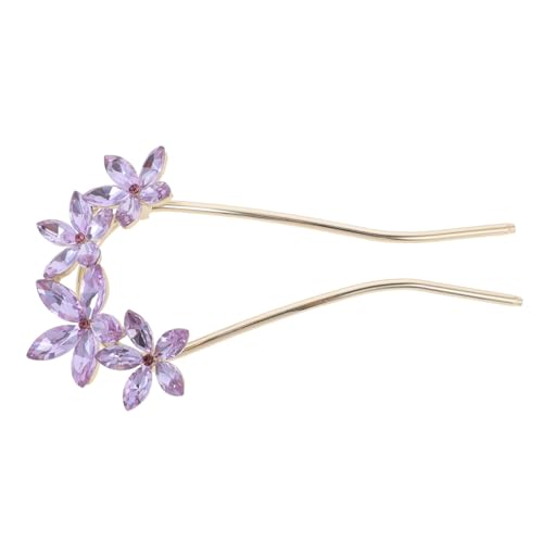 ARTSEWPLY Haarnadel mit Strasssteinen U Förmiger Haarschmuck für Damen Fester Vielseitig für Hochzeiten Partys Festliche Frisuren Stilvoller Brautschmuck Haaraccessoires von ARTSEWPLY