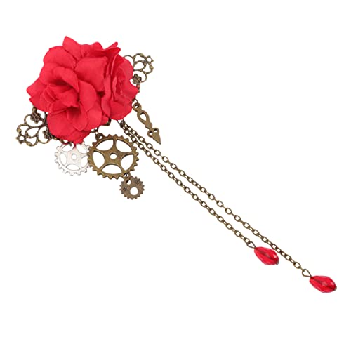 ARTSEWPLY Gothic Haarschmuck Mechanisches Haarspange Lolita Accessoires Für Mädchen Hochzeit Party Cosplay von ARTSEWPLY