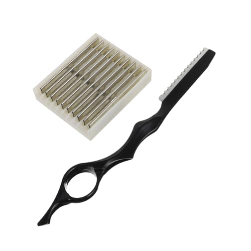 ARTSEWPLY Haarschneide dünner Rasierer Manuell mit Scharfen Klingen Haarstyling Werkzeug für Professionelle und Private Haarschnitte Hautschonend und Langlebig Praktisches Home Haircut Kit von ARTSEWPLY