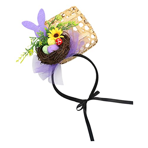 ARTSEWPLY Häschen-stirnband Dekoratives Band Haarzubehör Für Mädchen Party Cartoon-tierkopfschmuck Hasenblumen-stirnband Dekorative Stirnbänder Haarbänder Für Mädchen Rattan Violett ARTSEWPLY Häschen-stirnband Dekoratives Band Haarzubehör Für Mädchen Party Cartoon-tierkopfschmuck Hasenblumen-stirnband Dekorative Stirnbänder Haarbänder Für Mädchen Rattan Violett von ARTSEWPLY
