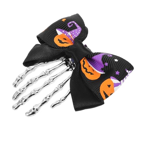 ARTSEWPLY Halloween Haarclip Skelett Hand Haarklammer Gothic Haarschmuck für Damen Halloween Party Karneval Cosplay Zubehör von ARTSEWPLY