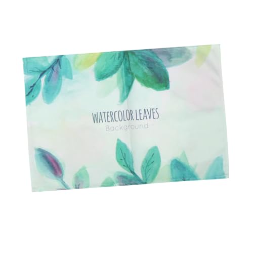 ARTSEWPLY Hand Pillow Mat Nagelkunst Kissen Weiche Armauflage Rutschfeste Unterlage für Maniküre Salon Nageldesign Grün mit Blattmuster von ARTSEWPLY