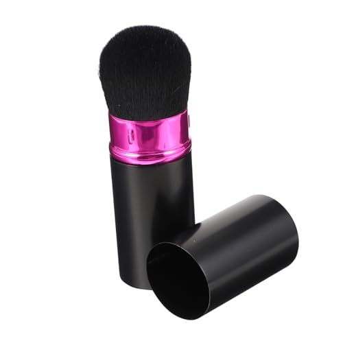 ARTSEWPLY Kosmetikpinsel Für Damen Tragbar Foundation-pinsel Puderpinsel Kosmetik-werkzeug Schwarz Violett Make-up-pinsel Kompakt Und Leicht von ARTSEWPLY