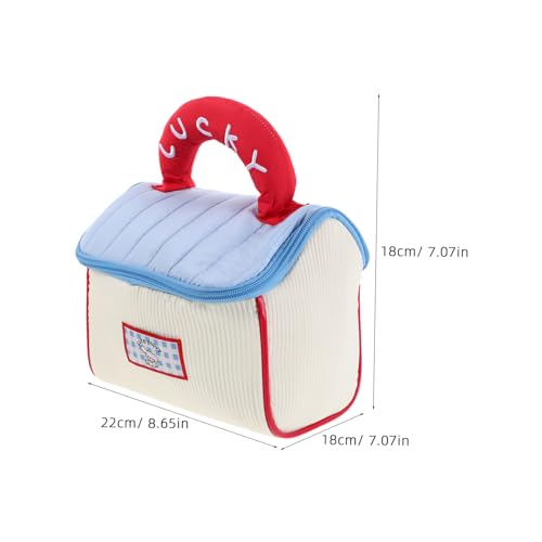 ARTSEWPLY Kosmetiktasche für Damen Große Kapazität Hausförmiger Make Up Organizer mit Praktischem Griff Wasserabweisend Dicker Innenfutter Schutz Tragbar für Reisen Alltag Teens und Frauen von ARTSEWPLY