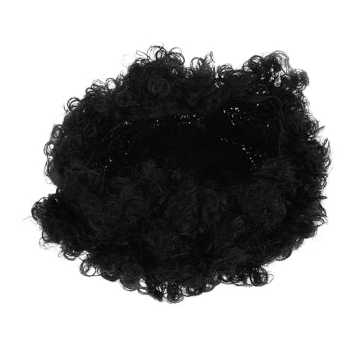 ARTSEWPLY Kurze Afro Perücke Damen Künstliche Lockige Wellen Perücke Voluminöse Synthetische Afro Curly Wig Für Party Cosplay Kostüm von ARTSEWPLY