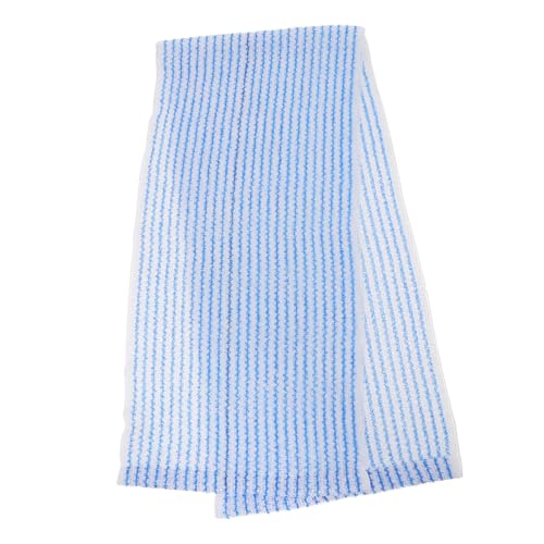 ARTSEWPLY Langes Badetuch Rückenschrubber zum Peeling und Massieren Doppelseitig für Rücken Nacken Schultern Entfernt Hautschüppchen Fördert Durchblutung Blau Einfach zu Bedienen von ARTSEWPLY