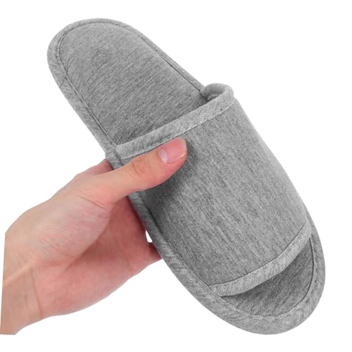 ARTSEWPLY Leichte Faltbare EVA Reise hausschuhe für Damen und Herren Tragbare Wasserdichte Gästepantoffeln mit Offenem Zehenbereich Rutschfest und Bequem für Hotel Spa und Unterwegs von ARTSEWPLY