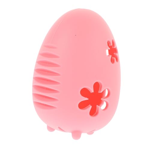 ARTSEWPLY Make Up Schwamm Aufbewahrungsbox Silikon Organizer mit Belüftung Hohlraum Design Tragbarer Make Up Puff Halter für Reisen und Zuhause Rosa von ARTSEWPLY