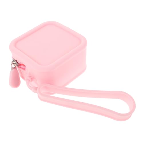 ARTSEWPLY Kleine wasserdichte Kosmetiktasche Eleganter Kulturbeutel Für Reisen Tragbare Make-up-Organizer Für Damen Große Kapazität Für Toilettenartikel Und Make-up Pinke von ARTSEWPLY