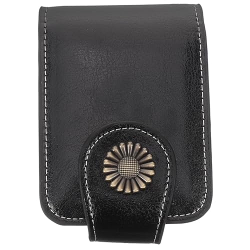 ARTSEWPLY Make up Lippenstift Tasche mit Spiegel Tragbare Kosmetiktasche für Damen Kompakte Schminktasche mit Druckknopfverschluss Multifunktionale Mini aufbewahrung für Lippenstift von ARTSEWPLY