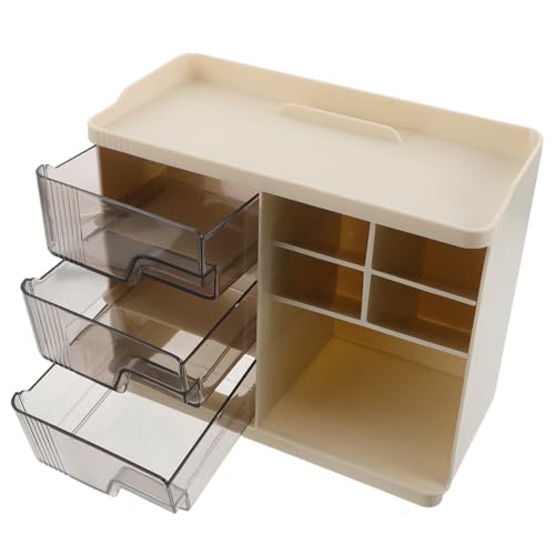 ARTSEWPLY Make-up-organizer – 4-lagiger Make-up-organizer Für Den Schreibtisch Mit Schubladen, Kosmetik-aufbewahrungsregal Für Arbeitsplatten Mit Hautpflege-, Lippenstift- Und von ARTSEWPLY