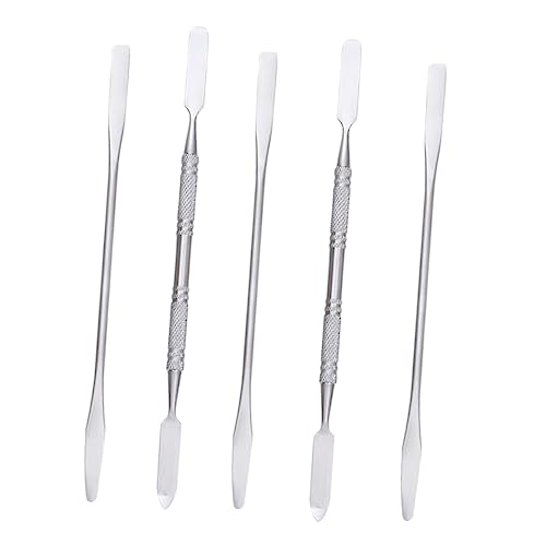 ARTSEWPLY Make-up-rührstäbe Aus Edelstahl 5 Stück Doppelseitiges Mischwerkzeug Für Kosmetik Nagelkunst Grundierung Rouge Lidschatten von ARTSEWPLY