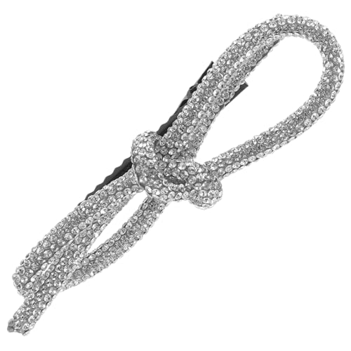 ARTSEWPLY Metall Haarklammer Schleifen Design mit Strasssteinen Robuste Haarklammer für Eleganter Haarschmuck für Damen Vielseitig für Hochzeiten Partys und Alltag Geeignet von ARTSEWPLY