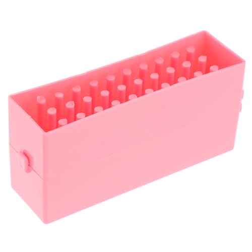 ARTSEWPLY Nail Drill Bit Holder Stand Aufbewahrungsbox Für Nagelbohrer Und Manikürewerkzeuge Praktischer Organizer Für Nagelstudios Und Heimgebrauch Kompakt Und Tragbar von ARTSEWPLY