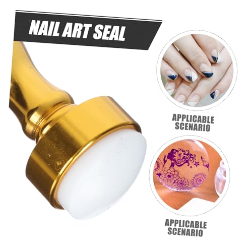 ARTSEWPLY Nagelstempel aus Hochwertigem Silikon und Praktisches Manicure Tool für Anfänger und Profis Langlebig für Nageldesign Stempel und French Nails für Zuhause und Salon von ARTSEWPLY