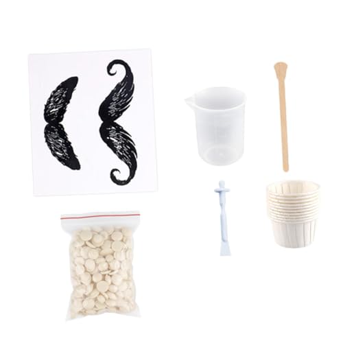 ARTSEWPLY Nasenhaar Wachs Leichtes Haarentfernungs Kit mit Nasenwachs Stick für Schmerzfreie Sichere Nasenhaare Entfernung im Gesicht für Damen und Herren zur Einfachen Anwendung zu Hause von ARTSEWPLY