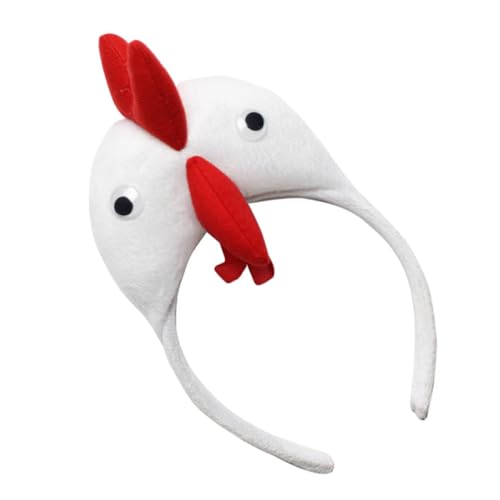 ARTSEWPLY Niedliches Huhn Stirnband aus Weichem Cartoon Hahn Haarreif für Mädchen Komfortables Kostümzubehör für Party Fotoshooting und Festliche Anlässe Originelles Geschenk und von ARTSEWPLY
