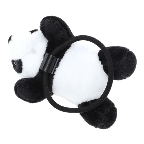 ARTSEWPLY Plüsch-panda-haarband Elastisches Haargummi Pferdeschwanzhalter Für Frauen Und Mädchen Geeignet Für Verschiedene Haarstile Und Anlässe von ARTSEWPLY