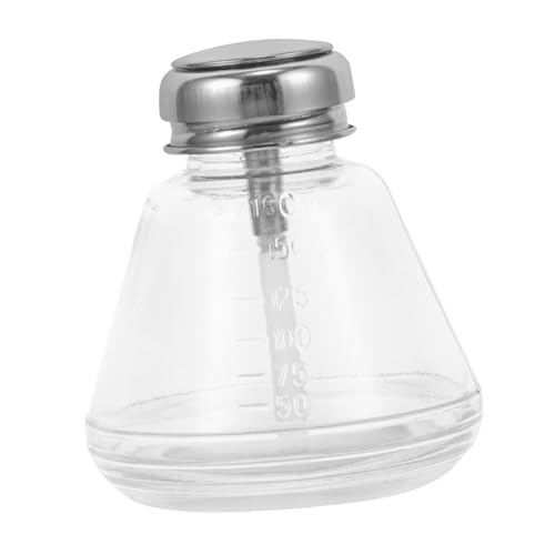 ARTSEWPLY Pressflasche für Nagellackentferner Langlebiger Dosierspender Wiederverwendbar Geruchlos für Nagelreinigung Make Up Entferner Toner und Schönheitsflüssigkeiten von ARTSEWPLY