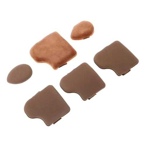 ARTSEWPLY Puder Make Up Schwamm Körperpuderquaste Für Frauen Puderquaste Mini Make Up Pads Für Gepresstes Puder Fingerpuderquaste Kosmetische Grundierungsquaste von ARTSEWPLY