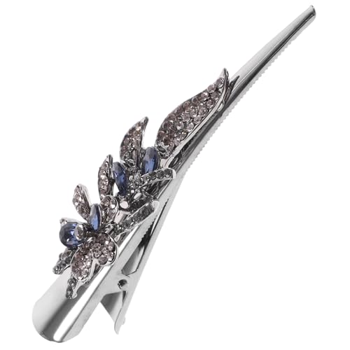 ARTSEWPLY Retro Strass Haarspange für Damen Krokodilklemmen Rutschfest für Dickes und Dünnes Haar Haarstyling Zubehör für Hochzeiten und Besondere Anlässe von ARTSEWPLY