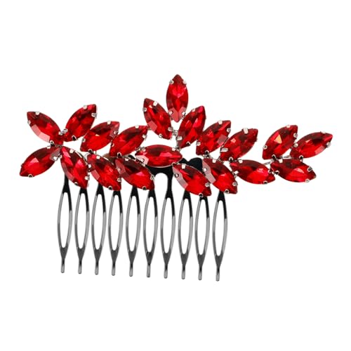 ARTSEWPLY Rhinestone Braut Haarkamm Eleganter Hochzeitshaarschmuck mit Seitlichem Kamm Einfach zu Befestigen Zeitloses Design für Damen Brautjungfern und Hochzeitsfrisuren von ARTSEWPLY