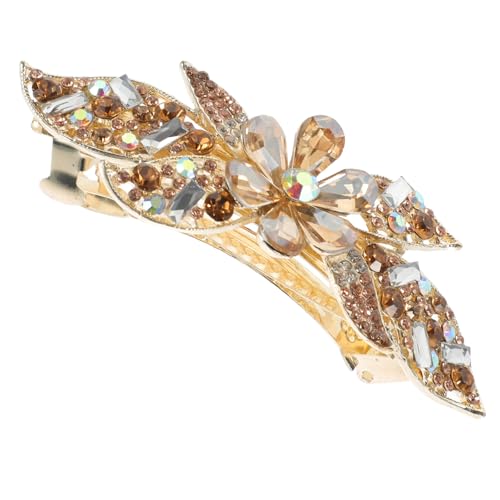 ARTSEWPLY Rhinestone Haarklammer mit Federmechanik Champagnerfarben Schönes Haaraccessoire für Damen und Teenager Zuverlässiger Griff für Hochzeiten Geburtstage und Festliche Anlässe ARTSEWPLY Rhinestone Haarklammer mit Federmechanik Champagnerfarben Schönes Haaraccessoire für Damen und Teenager Zuverlässiger Griff für Hochzeiten Geburtstage und Festliche Anlässe von ARTSEWPLY