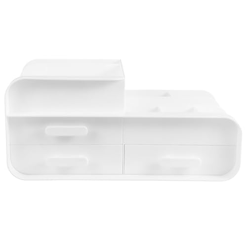ARTSEWPLY Schreibtisch Organizer für Kosmetik Multifunktionale Aufbewahrungsbox mit Fächern und Moderner Make Up Organizer für Schlafzimmer Badezimmer von ARTSEWPLY