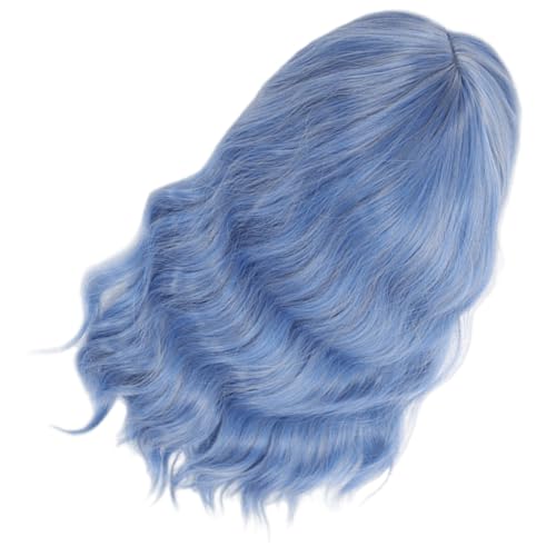 ARTSEWPLY Schulterlange Kurze Lockige Perücke Damen Synthetische Hitzebeständige Wellenperücke Modischer Cosplay style für Frauen und Mädchen von ARTSEWPLY