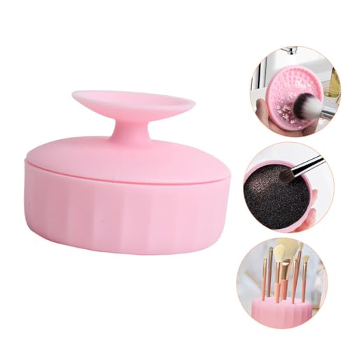ARTSEWPLY Silikon Make Up Pinselreinigungsbox mit Flexibler Oberfläche Wiederverwendbar und Schonend Vielseitig für Lidschatten und Augenbrauenpinsel Elastisch und Professionell für von ARTSEWPLY