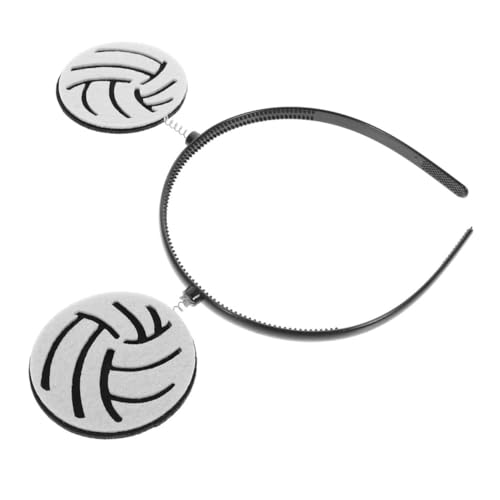 ARTSEWPLY Sport Stirnband Volleyball Robustes Party Accessoire Bequemes Sicheres Haarband für Bühnenauftritte und Sportliche Events Modisches Unisex Design von ARTSEWPLY