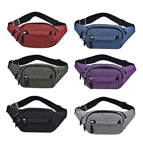 ARTSEWPLY Sport-gürteltasche Brieftasche Umhängetasche Reise-Schultertasche Taille Riementasche Fitnessstudio Männlich Leicht Abgeholt Laufen Multifunktional Lauftasche Schlank Wählen Black von ARTSEWPLY