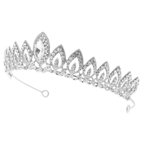 ARTSEWPLY Strass Krone für Damen Rhinestone Bridal Crown Leicht und Formstabil Party Haaraccessoire für Hochzeit Geburtstag Cosplay und Bühnenauftritte von ARTSEWPLY